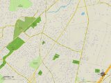 Political Map of Avenel, NJ Photo
