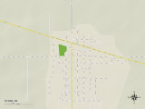 Political Map of Tilden, NE Prints