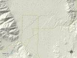 Political Map of Smith, NV Photo