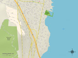 Political Map of South Nyack, NY Photo