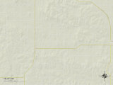 Political Map of Valley, NE Prints