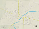 Political Map of Vassar, MI Photo