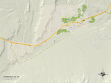Political Map of Bunkerville, NV Posters
