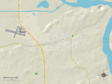 Political Map of Scott City, MO Posters