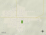 Political Map of Sparta, MO Posters