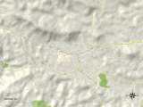 Political Map of Boone, NC Photo
