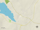Political Map of Wilton, ME Photo