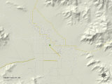 Political Map of Sandy Valley, NV Posters