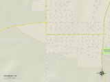Political Map of Tecumseh, NE Poster