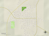 Political Map of Milan, MO Photo