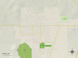 Political Map of Sidney, NE Posters