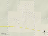Political Map of Boley, OK Posters