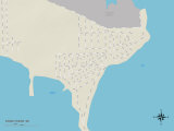 Political Map of Stony Point, MI Posters