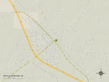 Political Map of Battle Mountain, NV Print