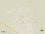 Political Map of Tallulah, LA Photo