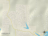 Political Map of Merriam Woods, MO Posters