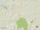 Political Map of Park Hills, MO Posters