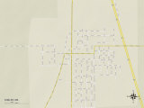 Political Map of Shelby, MS Prints