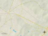 Political Map of Wellford, SC Photo