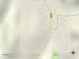 Political Map of Heppner, OR Photo