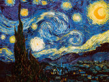 Sternennacht Kunstdrucke von Vincent van Gogh