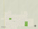 Carte politique de Parkston, SD Posters
