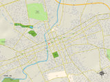 Political Map of York, PA Posters
