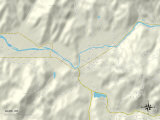 Political Map of Glide, OR Photo