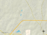 Political Map of Valley Falls, SC Posters