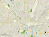 Political Map of Reading, PA Prints