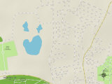 Political Map of Sand Hill, PA Photo