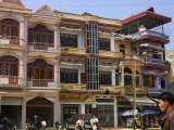 Street Scene in a City, Bac Ha, Lao Cai Province, Vietnam Photographic Print