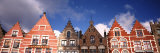 View of Colorful Buildings, Main Square, Bruges, West Flanders, Flemish Region, Belgium Photographic Print by Panoramic Images 