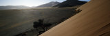 Sand Dunes in a Desert, Sossusvlei, Namib Desert, Namibia Fotografisk tryk af Panoramic Images Sand Dunes in a Desert, Sossusvlei, Namib Desert, Namibia Fotografisk tryk af Panoramic Images