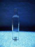 Toy Ladder Leaning Against a Bottle Photographic Print