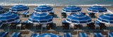 Beach Umbrellas on the Beach, Nice, Alpes-Maritimes, Provence-Alpes-Cote D'Azur, France Photographic Print by Panoramic Images 