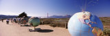 Globe Sculptures, Crissy Field, Golden Gate Bridge, San Francisco, California Photographic Print by Panoramic Images 