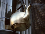 Giant Scollay Square Tea Kettle Hanging from Building, Boston, Suffolk County, Massachusetts, USA Photographic Print