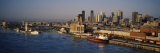 Harbor with the City Skyline, Montreal, Quebec, Canada Photographic Print by Panoramic Images 