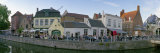 Buildings at the Waterfront, Bruges, West Flanders, Belgium Photographic Print by Panoramic Images 