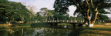 Bridge across a River, Siem Reap, Cambodia Lámina fotográfica por Panoramic Images