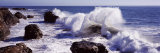 Waves Breaking on the Coast, Santa Cruz, Santa Cruz County, California, USA Photographic Print by Panoramic Images 