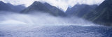 Rolling Waves and Mountains, Tahiti, French Polynesia Photographie par Panoramic Images 