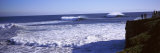 Tourist Looking at Waves in the Sea, Santa Cruz, Santa Cruz County, California, USA Photographic Print by Panoramic Images 