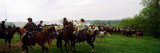Union Vs. Confederacy Pea Ridge Civil War Battle Reenactment, Ozark Mountains, Arkansas, USA Photographic Print by Panoramic Images 