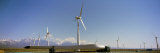 Truck Passing by a Wind Farm, Xinjiang Province, China Photographic Print by Panoramic Images 