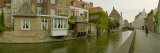 Houses Along a Channel, Bruges, West Flanders, Belgium Photographic Print by Panoramic Images 