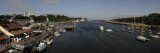 Boats in a River, Buffalo River, East London, Eastern Cape, South Africa Lámina fotográfica por Panoramic Images