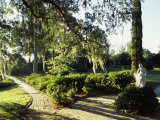 Statue in a Garden, Middleton Place, Charleston, Charleston County, South Carolina, USA Impressão fotográfica