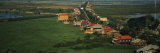 View of a Village at the Riverside, Tonle Sap, Cambodia Photographic Print by Panoramic Images 
